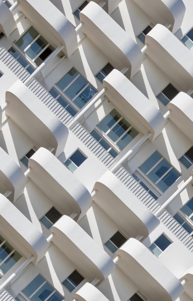 Abstract Architectural Patterns by Yohan Borca — canvas wall art