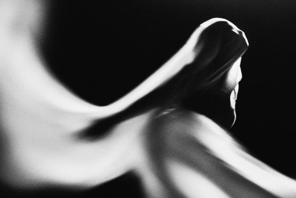 Flowing Abstract Figure by Jay Satriani — canvas wall art