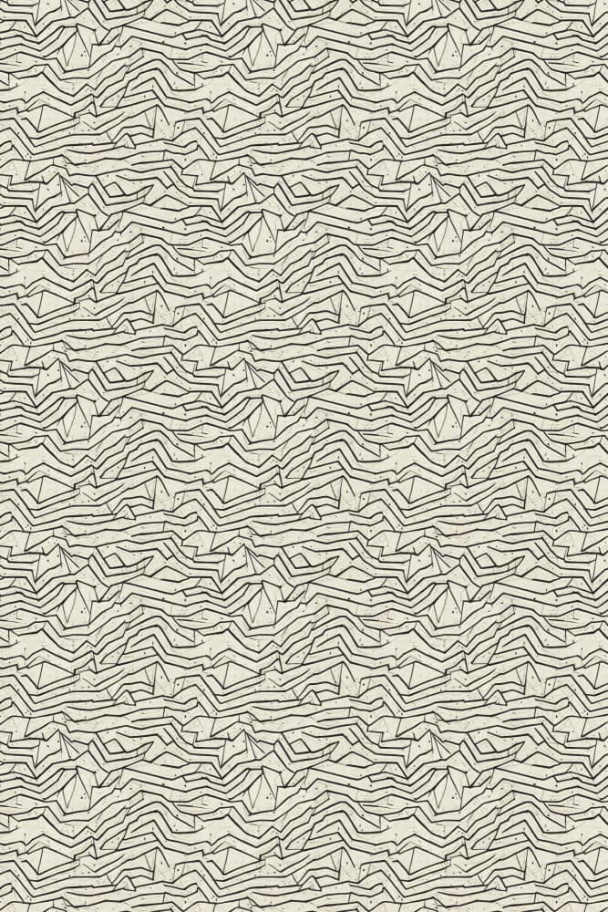 Zigzag Symphony by Treechild — canvas wall art
