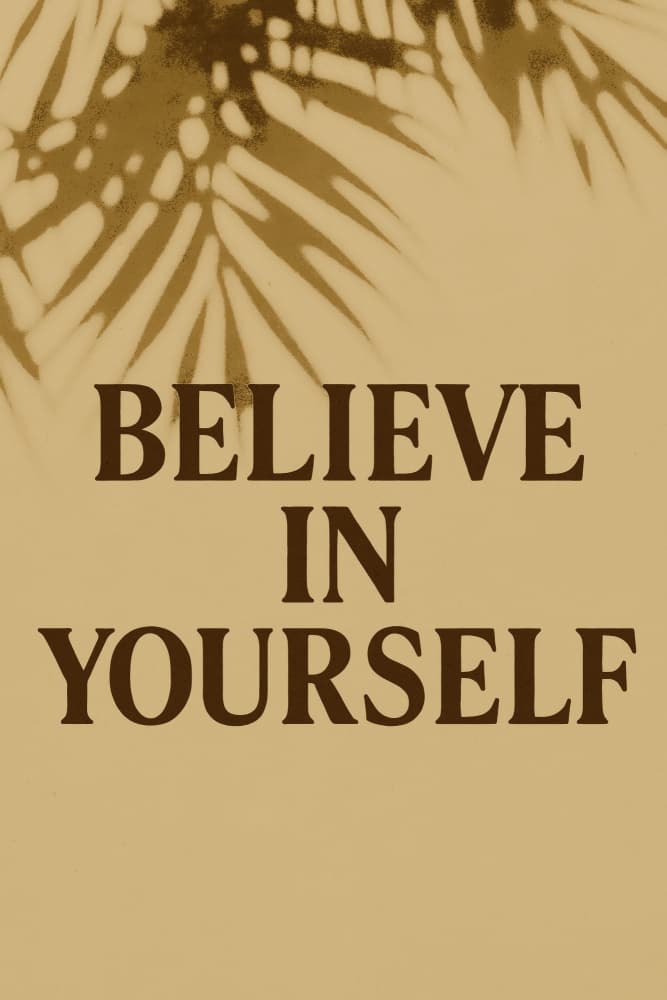 Believeinyourselfno04 by Treechild — canvas wall art