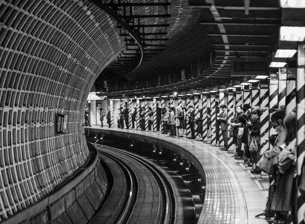 Urban Metro Platform by Carlos_Grury_Santos — canvas wall art