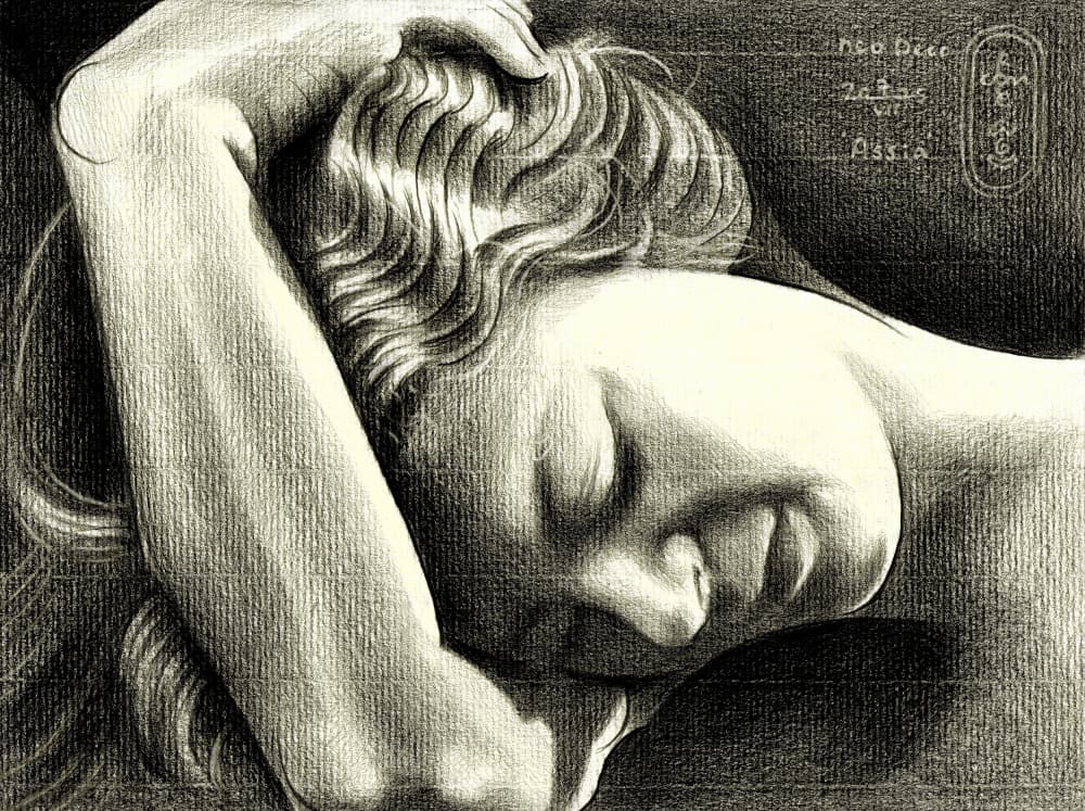 Peaceful Sleeping Woman