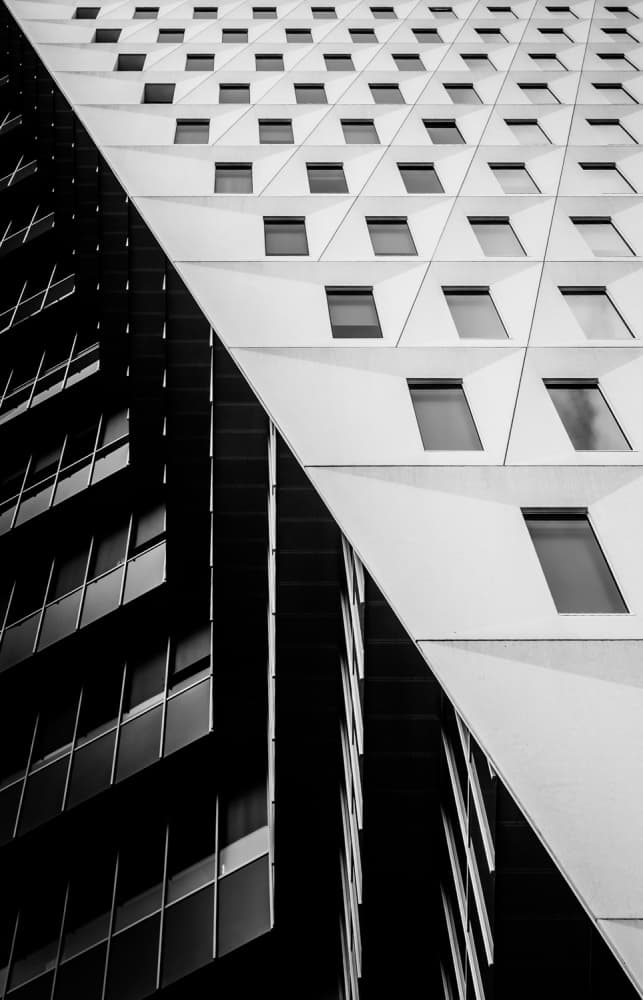 Modern Geometric Contrast by Theodoor Ferdinand — canvas wall art