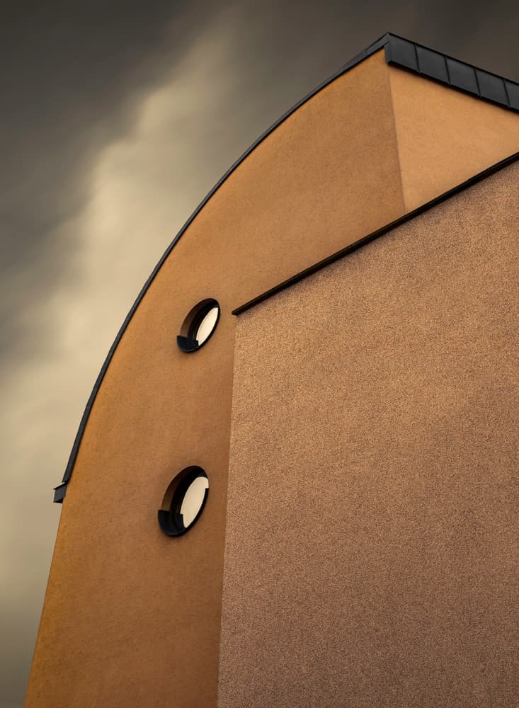 Modern Architectural Curve by Gilbert Claes — canvas wall art