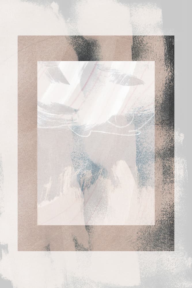 Abstract Brush Strokes 17 by Mareike Böhmer — canvas wall art