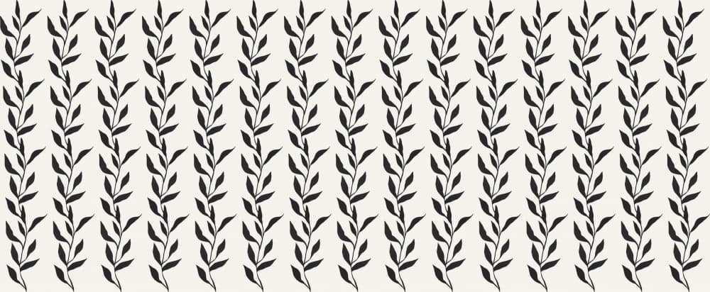 Organic Vine Pattern by Vitor Costa — canvas wall art