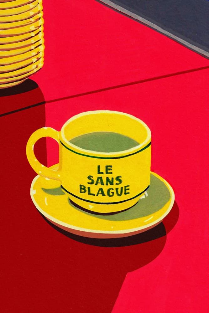 Le Sans Blague by Studio Mandariini — canvas wall art