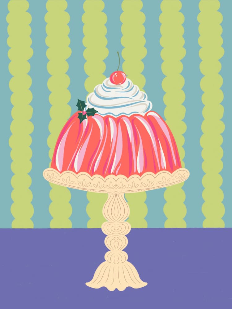 Sweet Holiday Jello by Nikita Jariwala — canvas wall art