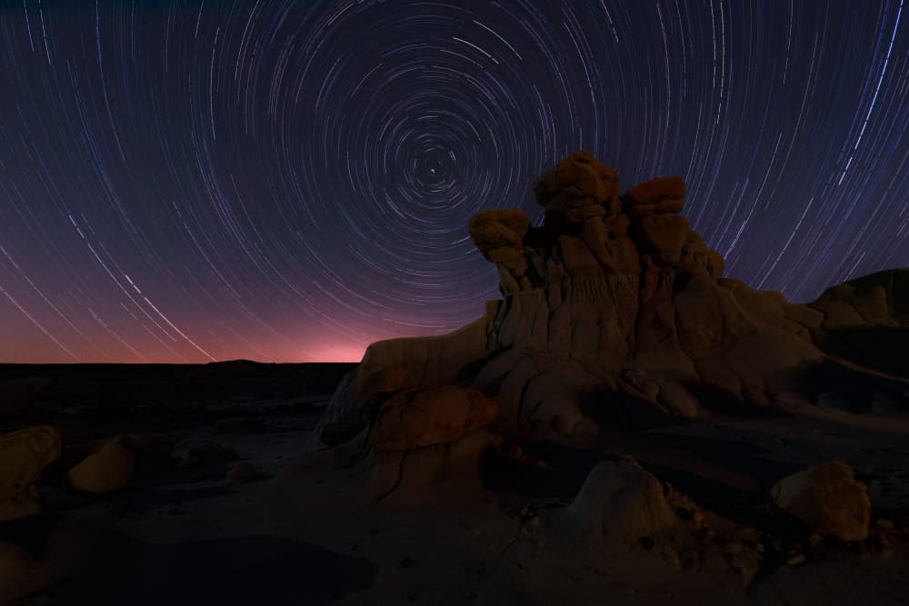 Cosmic Desert Landscape by Hanping Xiao — canvas wall art