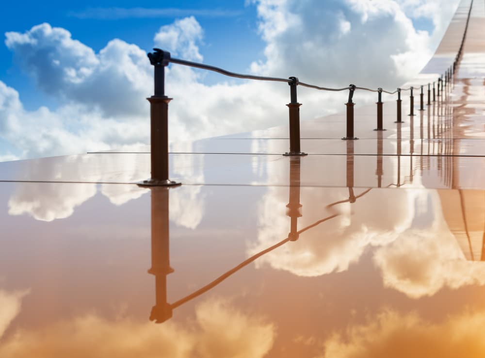 Endless Sky Path by Ilze Ozola — canvas wall art