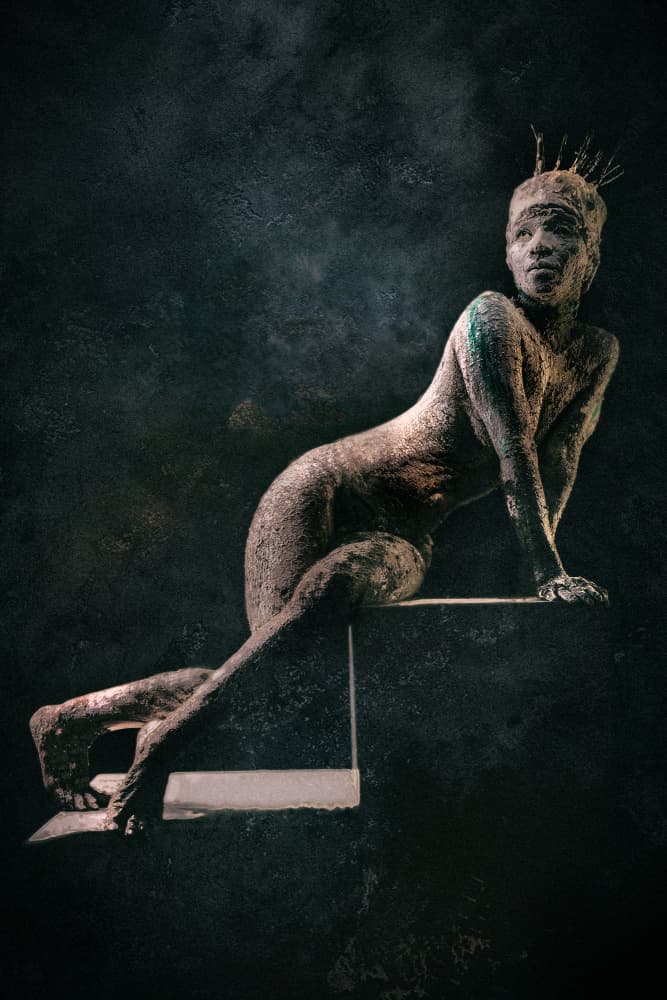 Dark Primal Queen by Prithul Das — canvas wall art