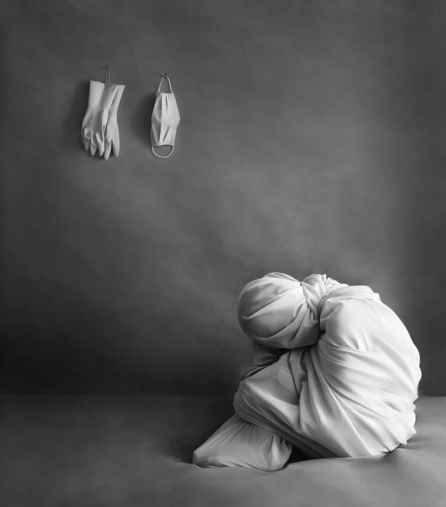 The world of our days by Maryam sadat Ahmadi — canvas wall art