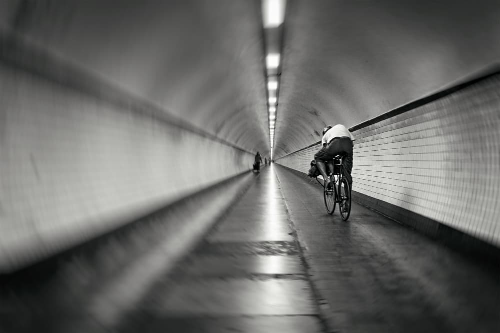 Long Tunnel Journey by Gerard Valckx — canvas wall art