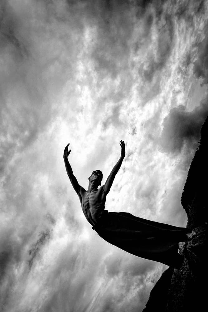 Dramatic Sky Dance by Paulo Medeiros — canvas wall art