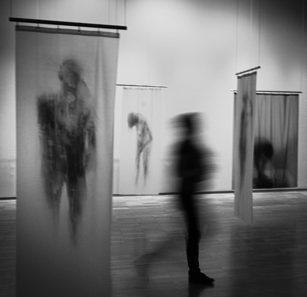 Abstract Gallery Motion by Paco Palazon — canvas wall art