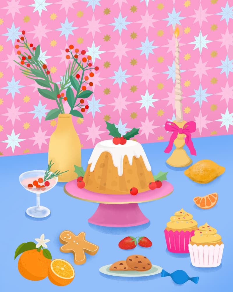 BUNDT CAKE by Petra Lizde — canvas wall art