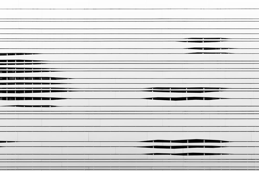 Abstract Architectural Rhythm by Greetje van Son — canvas wall art