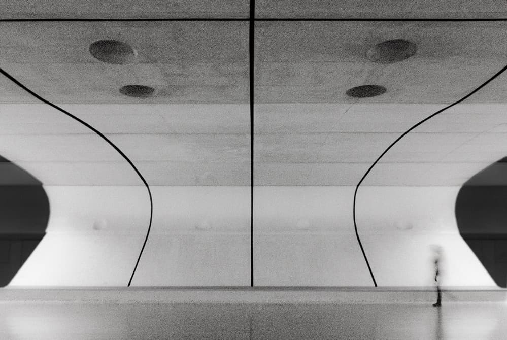 Symmetric Concrete Curves by Paulo Abrantes — canvas wall art
