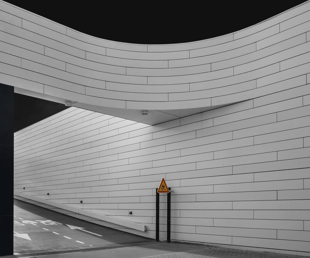 Modern Geometric Tunnel by Theo Luycx — canvas wall art