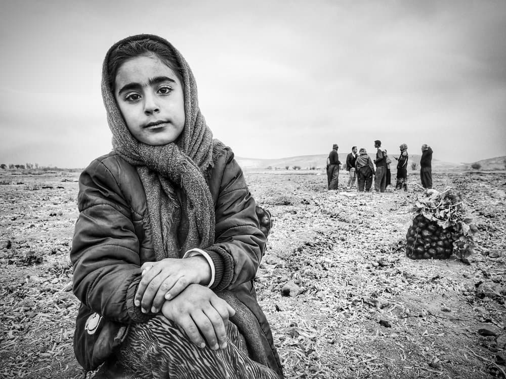 Child of Dry Land by Shamal Shakibayi — canvas wall art