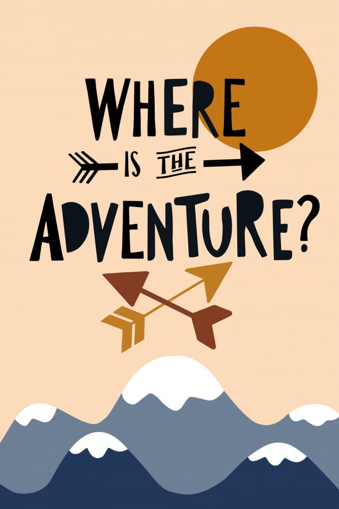 Where Is The Adventure by EMELIEmaria — canvas wall art