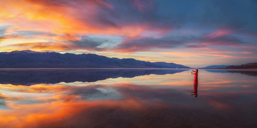 Colorful Sunset Serenity by Mei Xu — canvas wall art