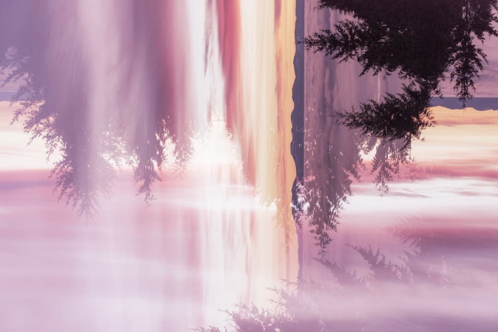 Dreamy Ethereal Landscape by Lynann Colligan — canvas wall art