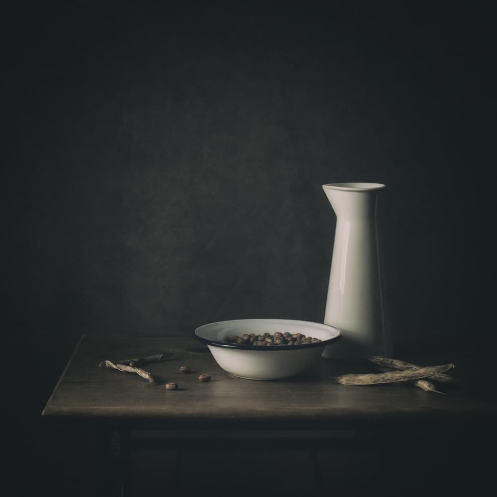 Rustic Bean Still Life by Monique van Velzen — canvas wall art