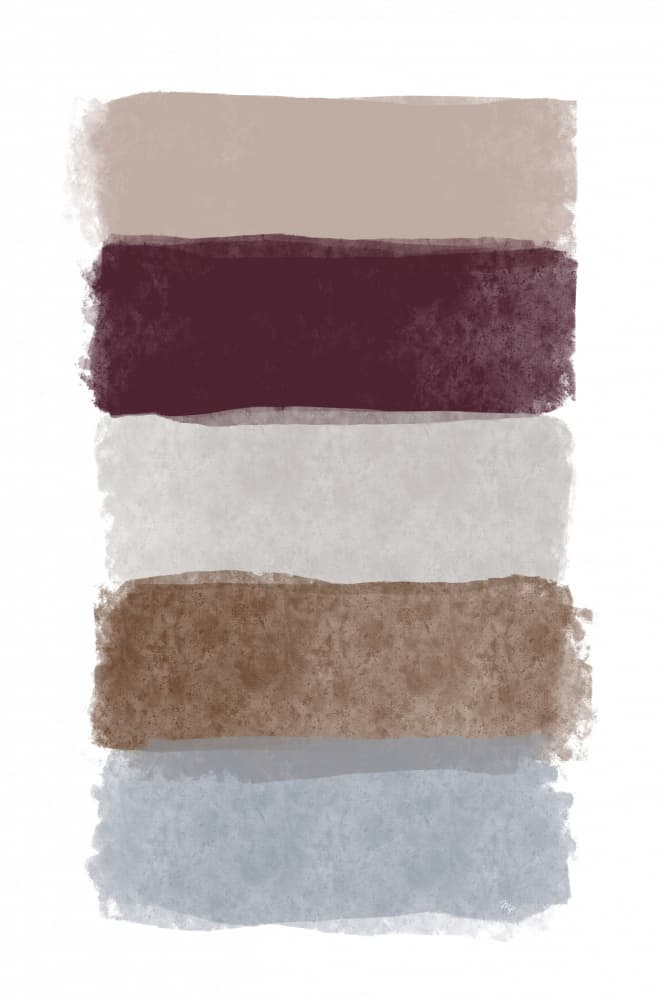 Textured Color Blocks by Martina — canvas wall art