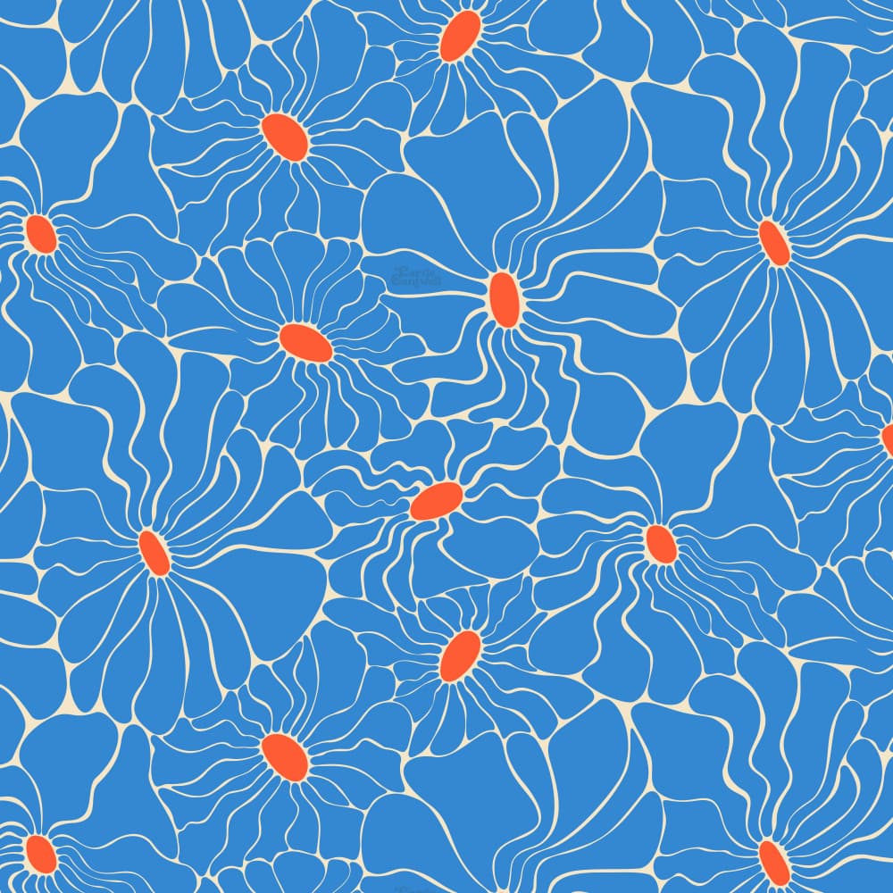 Liquid Garden by Carrie Cantwell — canvas wall art