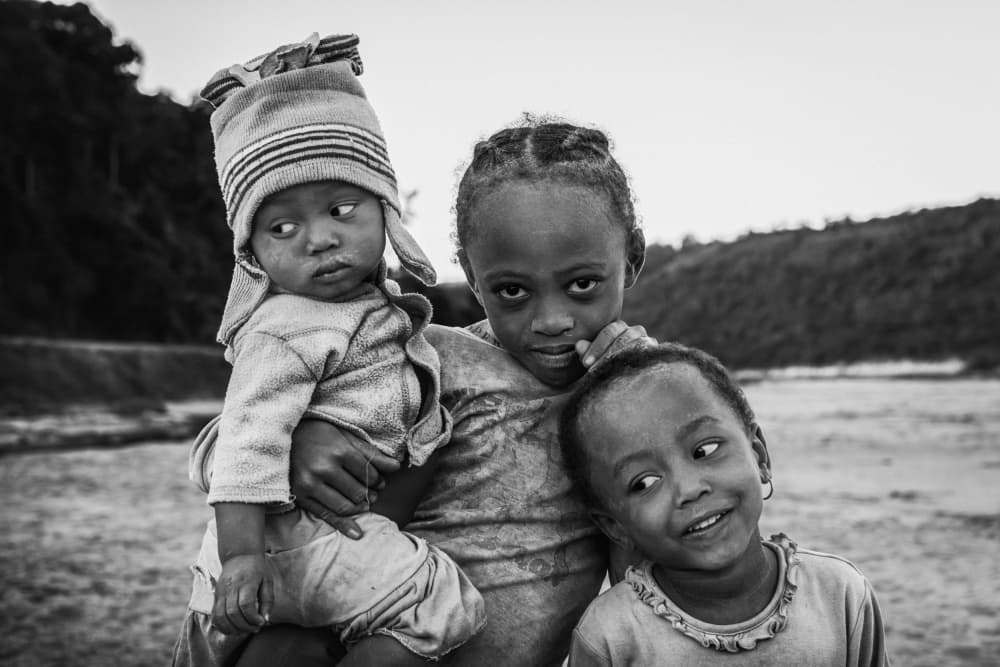 Three Young Faces by António Carreira — canvas wall art