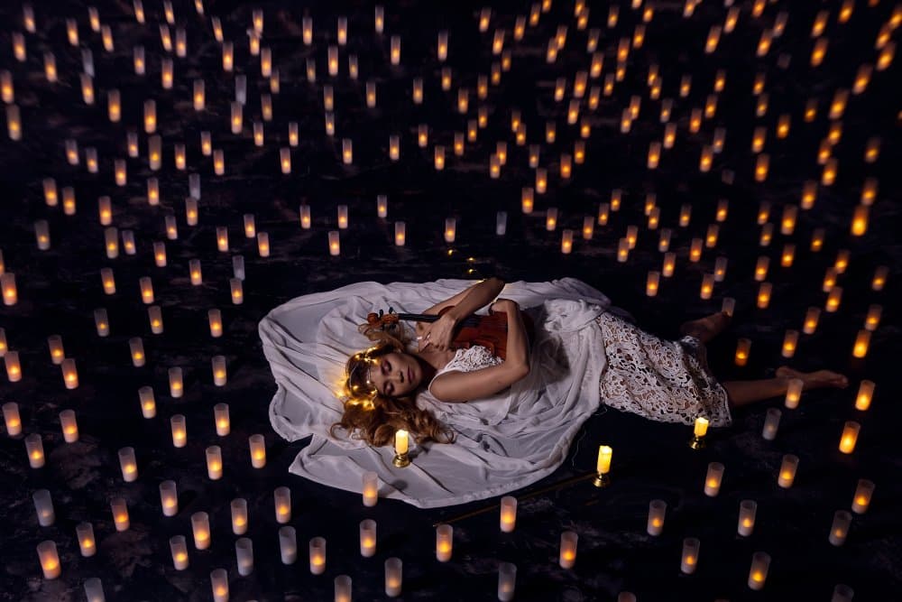 Dreaming in Candlelight by Lisdiyanto Suhardjo — canvas wall art