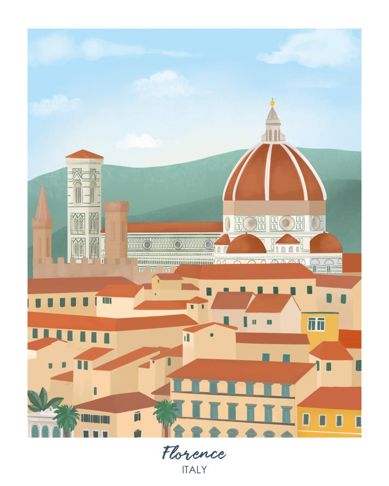 Florence by Petra Lizde — canvas wall art