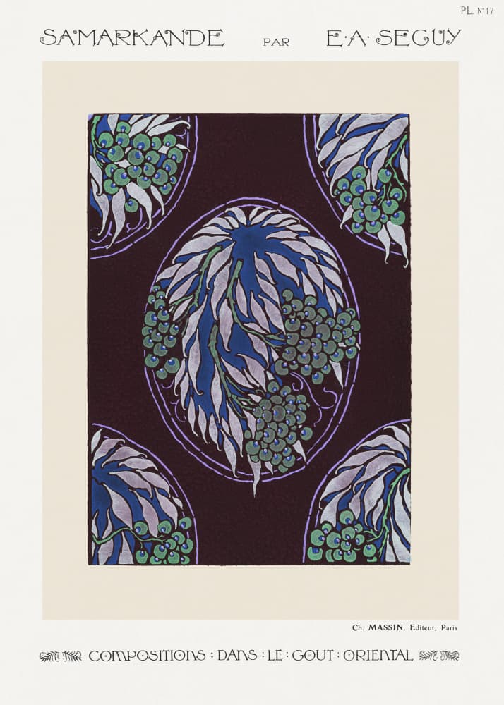 Samarkande 17 by Emile Alain Seguy — canvas wall art