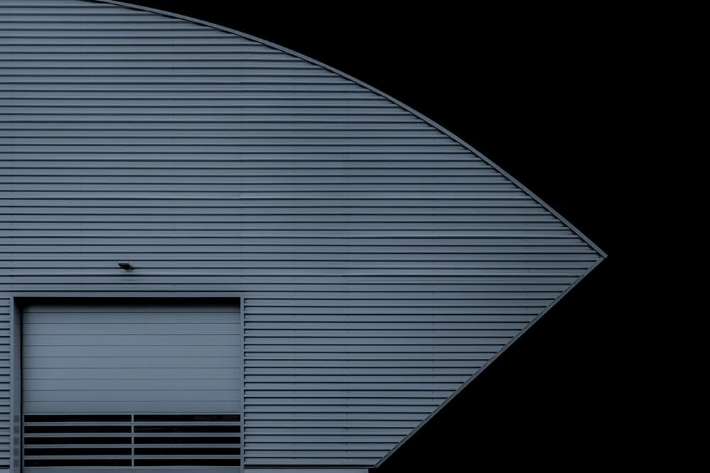 Curved Industrial Wall by Branko Markovic — canvas wall art