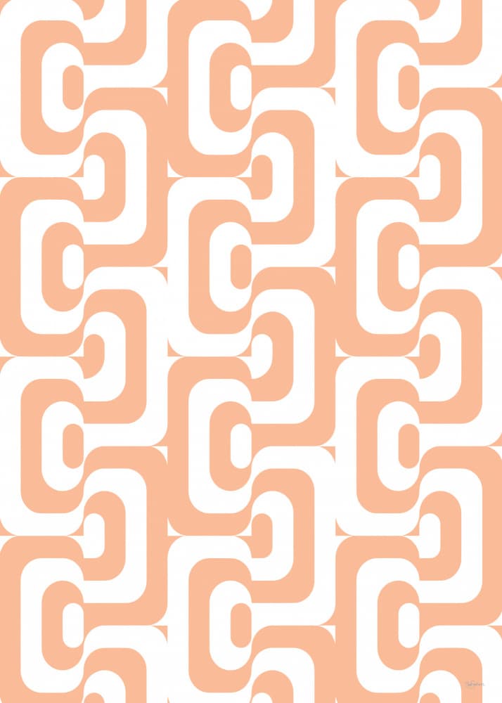 Retro Geometric Pattern by Sue Skellern — canvas wall art