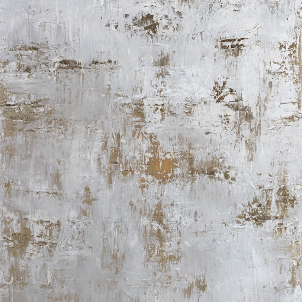 Textured White Gold by Anete Purina-Purite — canvas wall art