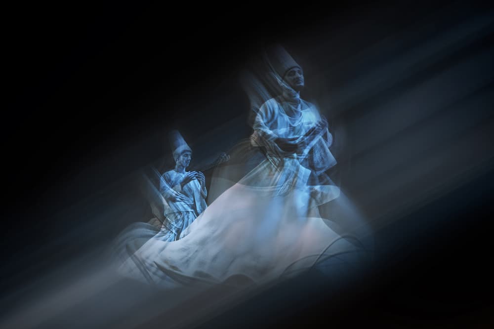 Ethereal Dervish Dance by Mohamed Shawki — canvas wall art