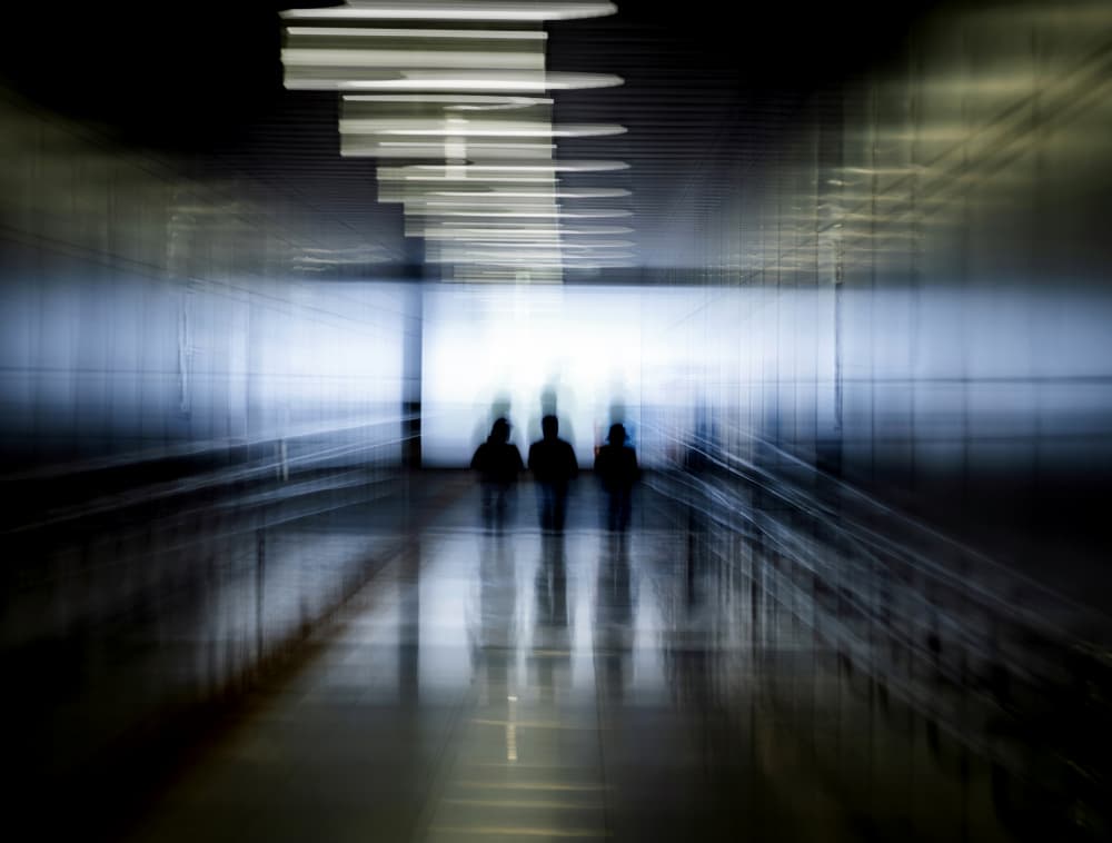 Walking Towards Light by HAN dong hee — canvas wall art