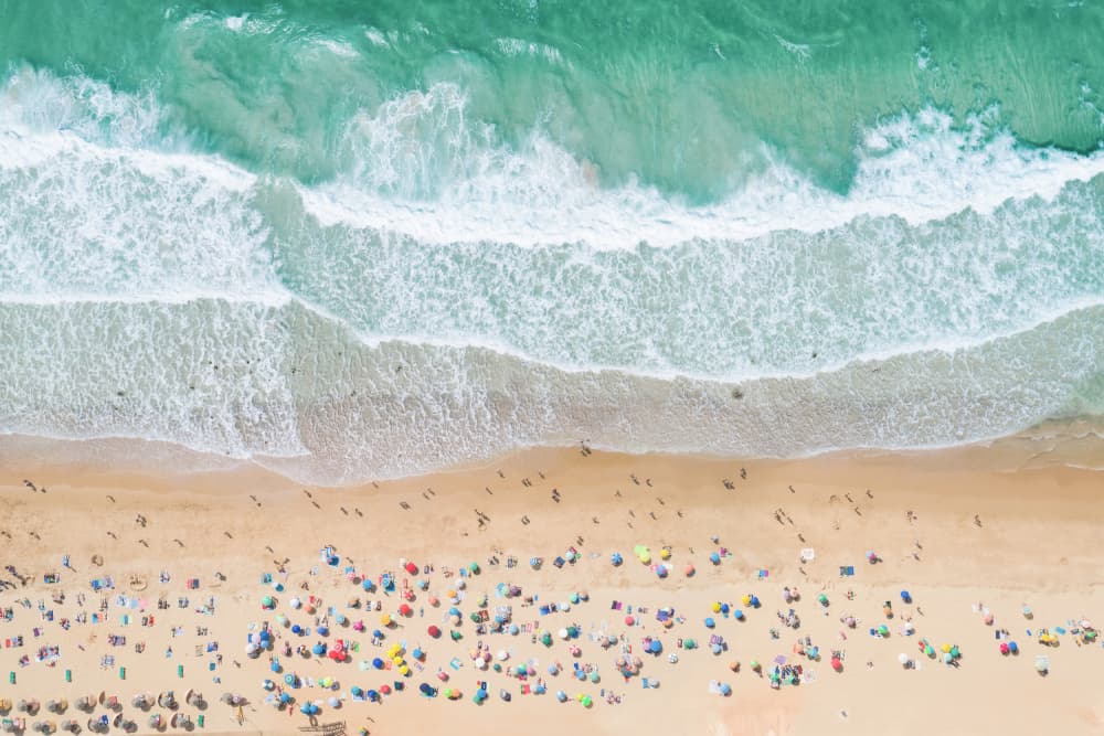 Summer Beach by Kathrin Pienaar — canvas wall art