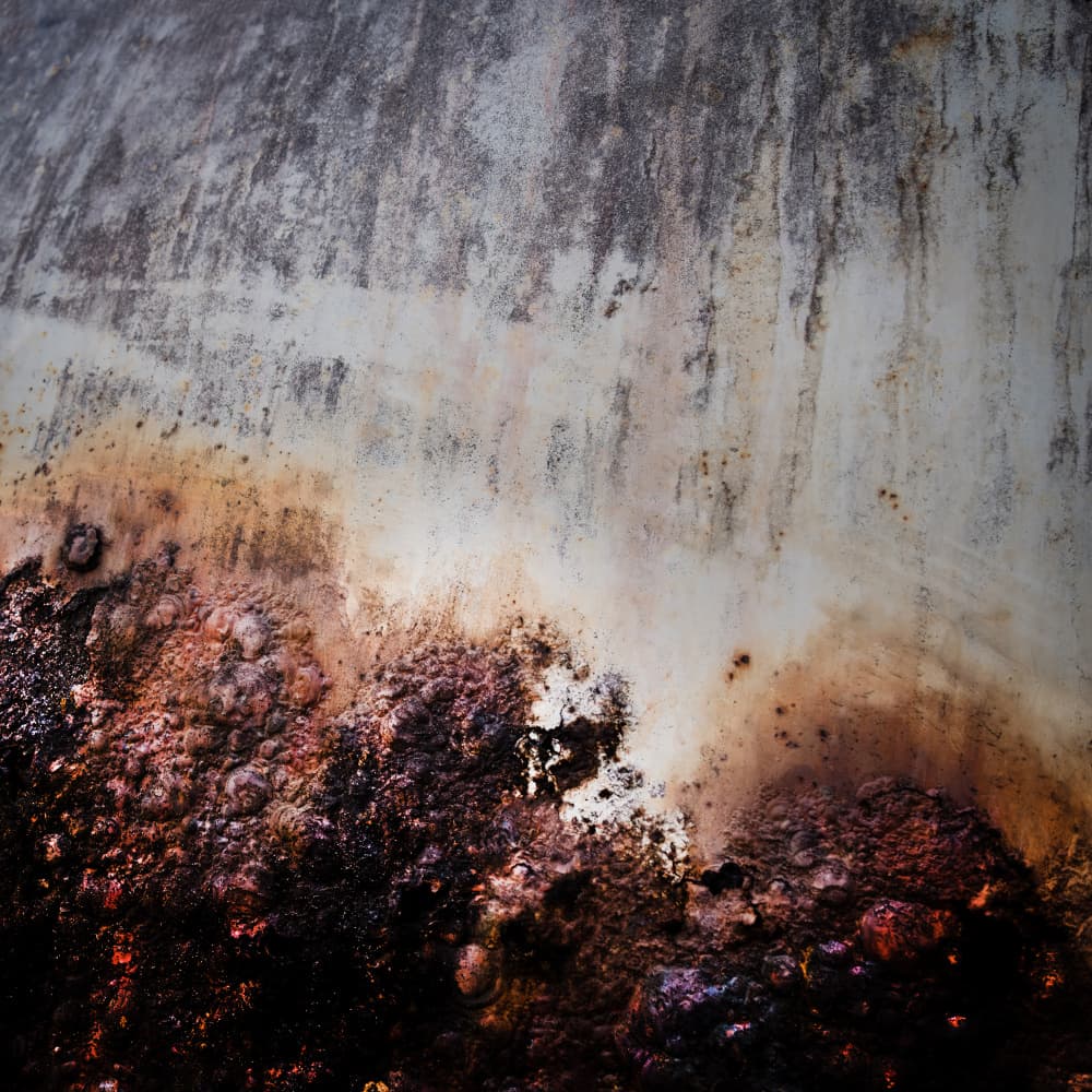 Deep Rust Decay by Studio Meikle — canvas wall art