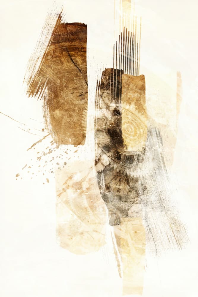 Modern Earthy Abstract by Rafal Kulik — canvas wall art