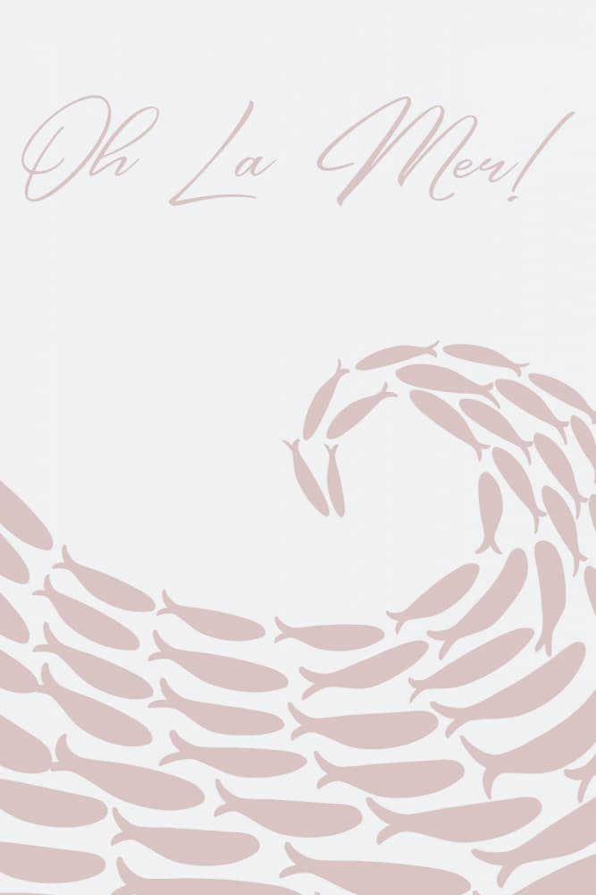 Wave of Whales by Emel Tunaboylu — canvas wall art