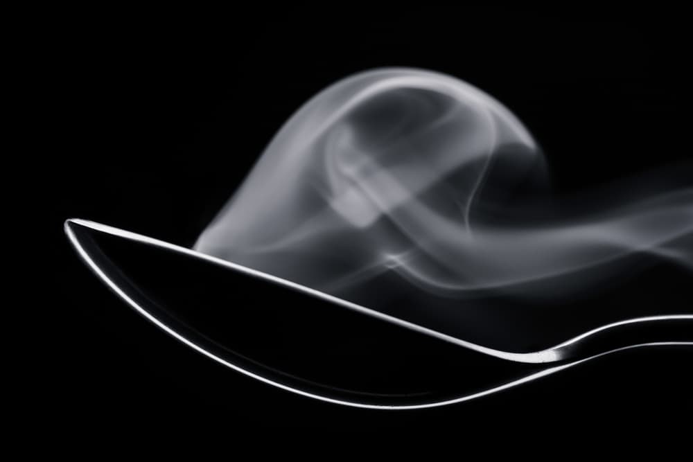 Elegant Smoke Spoon by Burkhard Achtergarde — canvas wall art