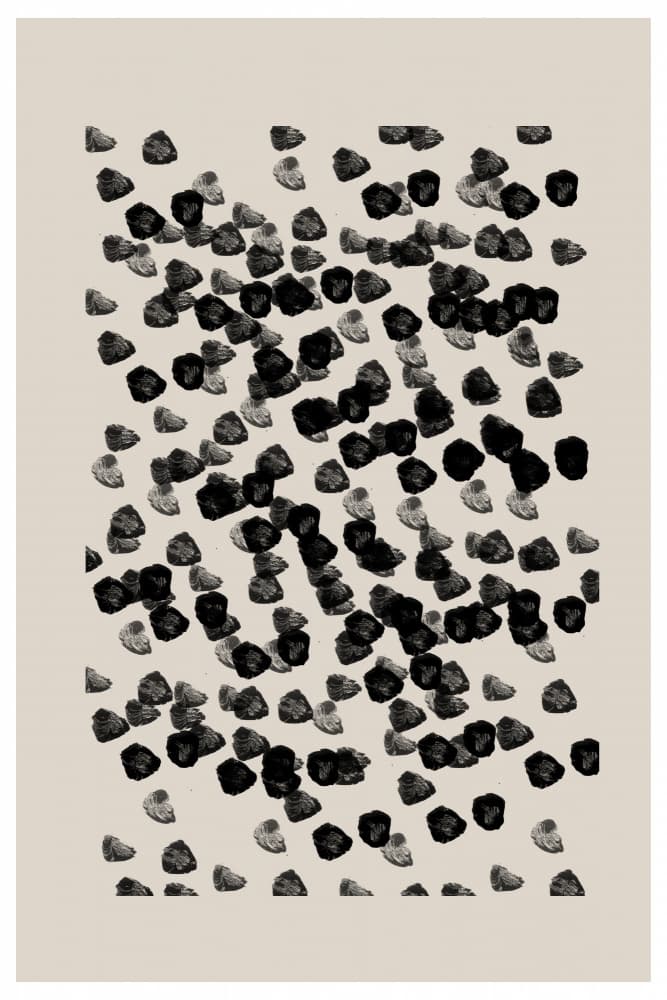 Scattered Impressions by THE MIUUS STUDIO — canvas wall art