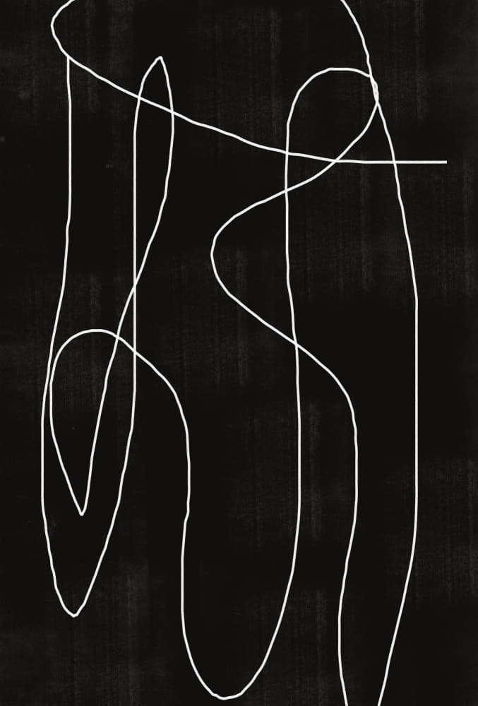 Abstract Line No2. by THE MIUUS STUDIO — canvas wall art