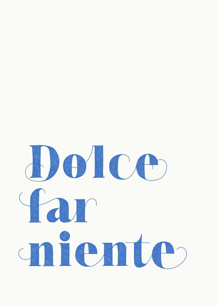 Dolce Far Niente by Rio Soléy — canvas wall art