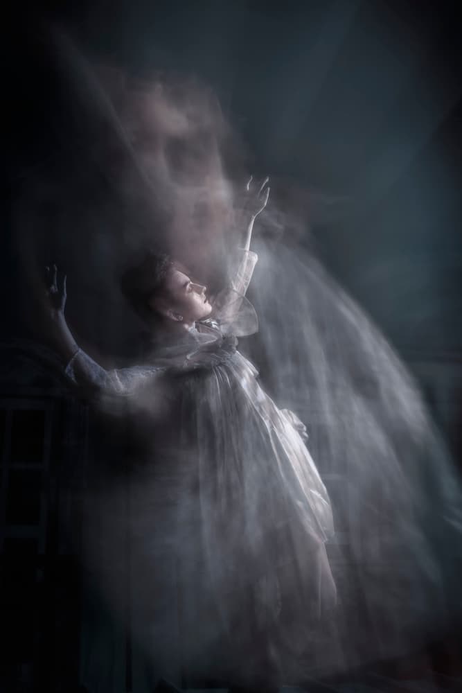 Ethereal Spirit Rising by Martine Benezech — canvas wall art
