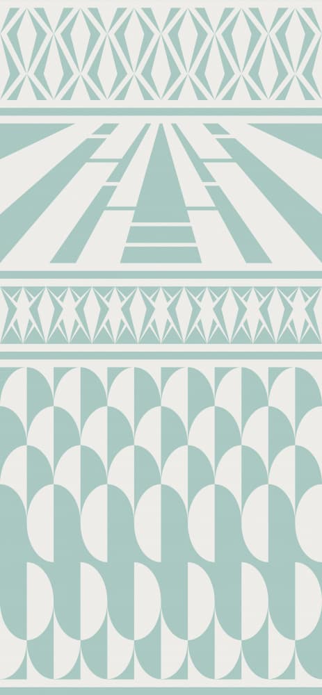 Geometric Deco Patterns by Annick — canvas wall art