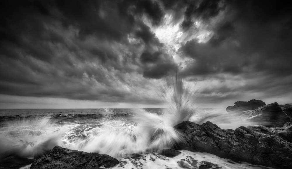 Crashing Ocean Waves by Takafumi Yamashita — canvas wall art